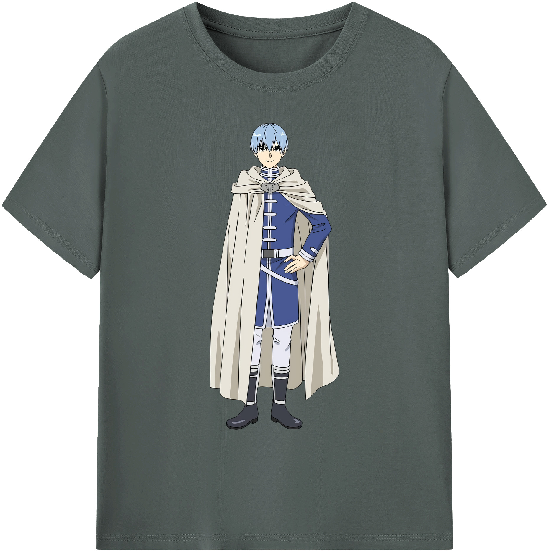 （画像用） 葬送のフリーレン Frieren 綿100％ メンズ半袖Tシャツ｜肌触りやわらか＆通気性